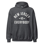 New Jersey vs Everybody Dark Grey Unisex Hoodie
