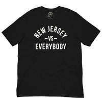NEW JERSEY VS EVERYBODY BLACK T-SHIRT