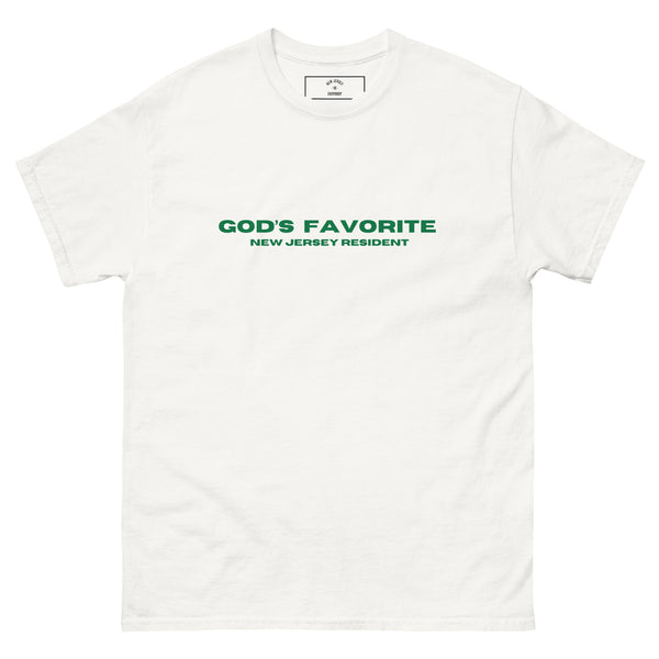 Gods Favorite NJ Resident Green T-Shirt