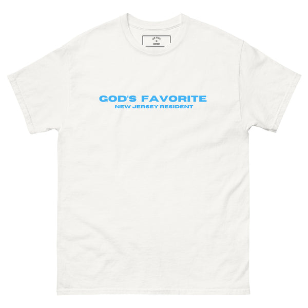 Gods Favorite NJ Resident White T-Shirt