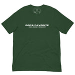 Gods Favorite NJ Resident Green Reverse T-Shirt